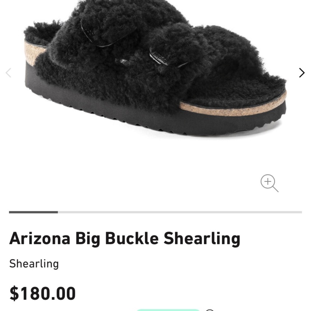 Birkenstock Arizona Big Buckle Shearling